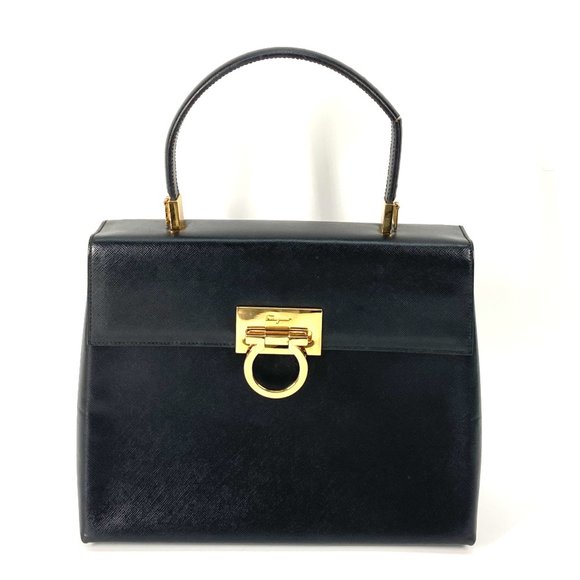 Salvatore Ferragamo Handbags - SALVATORE FERRAGAMO Black Bag